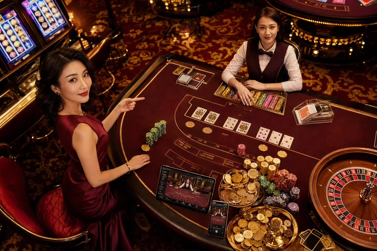 winrm27 Casino meja baccarat live dealer